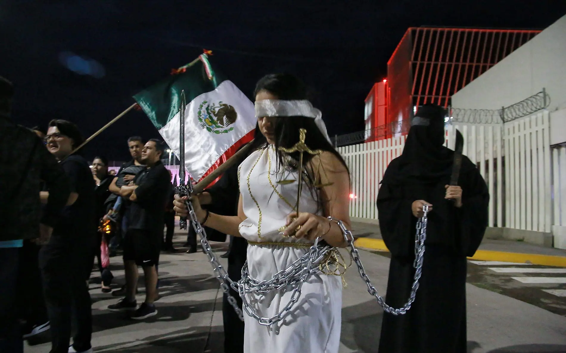 Manifestación de duranguenses contra la Reforma al Poder Judicial